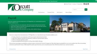 
                            4. Payroll - Orcutt and Company CPAs - Orcutt Financial