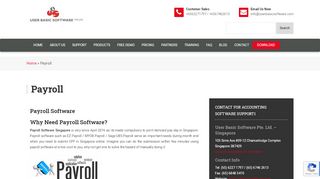 
                            9. Payroll | Payroll Software Singapore | User Basic Software