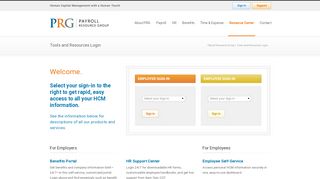 
                            2. Payroll Resource Group Tools and Resources Login - Payroll ...