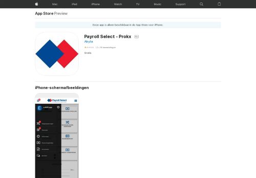 
                            9. Payroll Select - Prokx in de App Store - iTunes - Apple