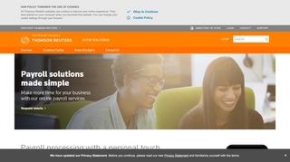 
                            2. Payroll solutions | myPay Solutions | Thomson Reuters