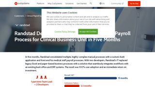 
                            12. Payroll System for Medical Staff at Randstad | OutSystems