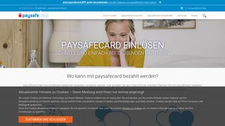 
                            6. paysafecard einlösen - paysafecard.com