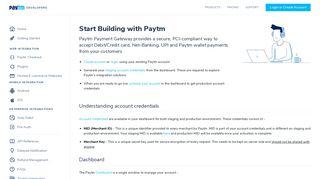 
                            3. Paytm for Developers: Getting Started