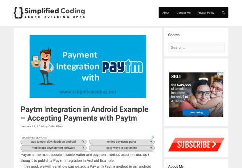 
                            12. Paytm Integration in Android Example - Accepting Payments with ...