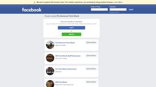 
                            12. Pb Gemscool Point Blank Profiles | Facebook