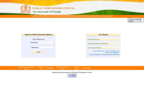 
                            10. PB-PGRAMS:- Government of Punjab, India