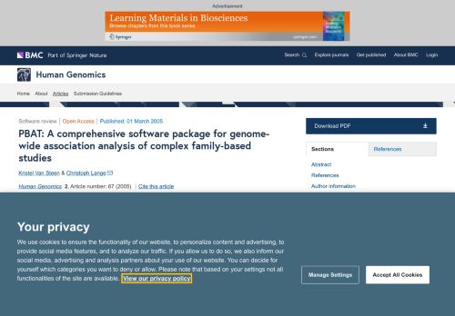 
                            6. PBAT: A comprehensive software package for genome-wide ...