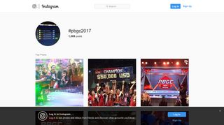 
                            12. #pbgc2017 hashtag on Instagram • Photos and Videos