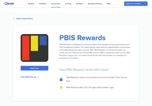 
                            12. PBIS Rewards - Clever application gallery | Clever