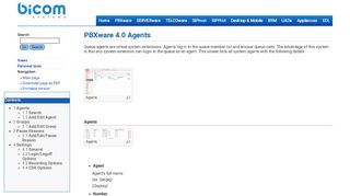 
                            11. PBXware 4.0 Agents - Bicom Systems Wiki