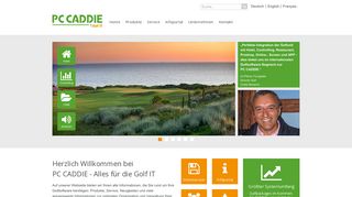 
                            1. PC CADDIE - Golf IT: Home