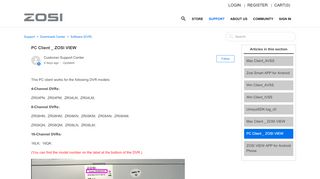 
                            1. PC Client _ ZOSI VIEW – Zosi Help Center Support