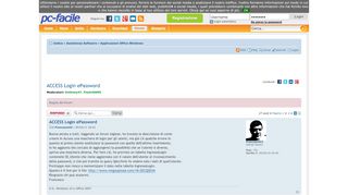 
                            9. pc-facile • ACCESS Login ePassword