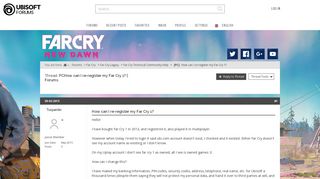 
                            6. PC How can I re-register my Far Cry 1? - Ubisoft Forums