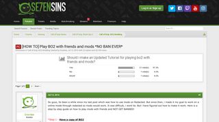 
                            7. PC - [HOW TO] Play BO2 with friends and mods *NO BAN EVER ...