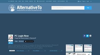
                            3. PC Login Now Alternatives and Similar Software - AlternativeTo.net