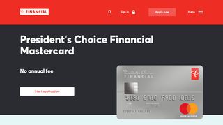 
                            1. PC Mastercard | No Annual Fee Credit Card | PC Financial
