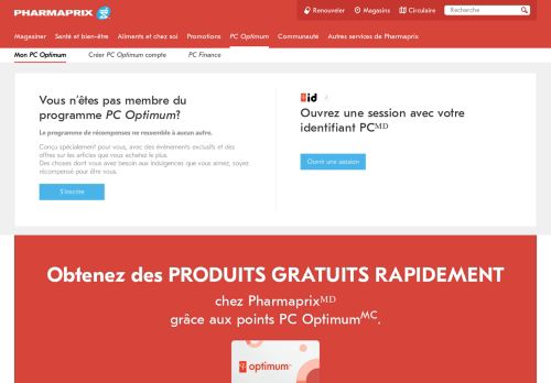 
                            4. PC Optimum | Pharmaprix