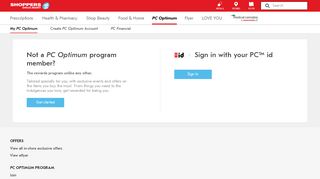 
                            3. PC Optimum | Shoppers Drug Mart