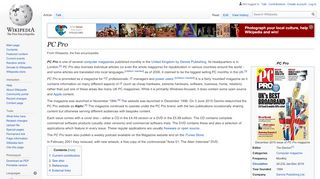 
                            11. PC Pro - Wikipedia