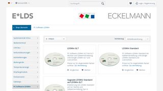 
                            10. PC-Software LDSWin | ECKELMANN AG | E*LDS-Shop