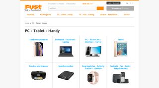 
                            7. PC ⋅ Tablet ⋅ Handy - Fust Online-Shop