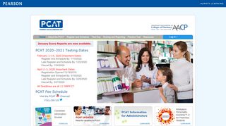 
                            5. PCAT - Pharmacy College Admission Test