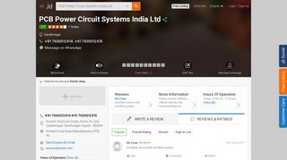 
                            7. PCB Power Circuit Systems India Ltd, Gandhinagar - Pcb Power India ...