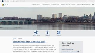 
                            5. PCCD Training Home Page