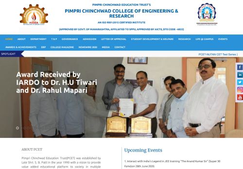 
                            2. PCCOER | Best Engineering College in Pune, Top Engg College