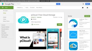 
                            3. pCloud: Free Cloud Storage - Apps on Google Play