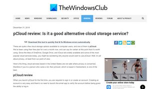 
                            12. pCloud review: Is it a good alternative cloud storage service?