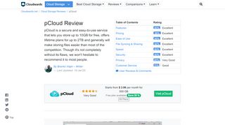 
                            8. pCloud Review - Updated 2019 - Cloudwards.net