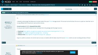 
                            13. PCloud.com video streaming (useful for VCast.it) - Kodi Community ...