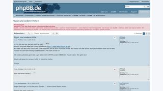 
                            4. PCpin und andere Hilfe ! - phpBB.de