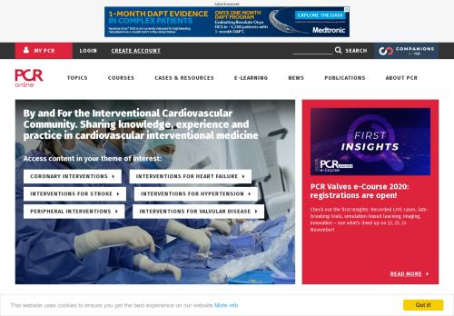 
                            2. PCRonline.com – By and For the Interventional Cardiovascular ...