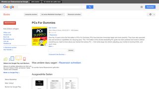 
                            11. PCs For Dummies