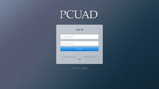 
                            9. PCUAD Portal - login