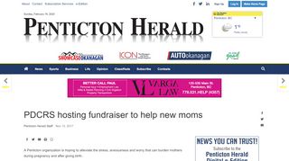 
                            8. PDCRS hosting fundraiser to help new moms | News | pentictonherald ...