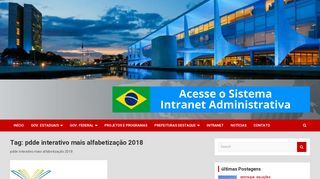 
                            10. pdde interativo mais alfabetização 2018 - Captacão Recursos