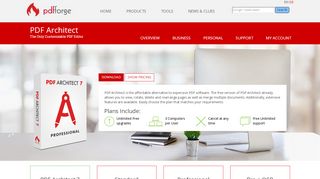 
                            6. PDF Architect - Affordable and flexible - pdfforge