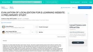 
                            5. (PDF) EVALUATION OF LOCALIZATION FOR E ...