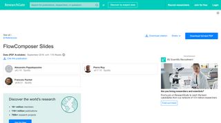 
                            2. (PDF) FlowComposer Slides - ResearchGate