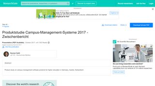 
                            12. (PDF) Produktstudie Campus-Management-Systeme 2017 ...