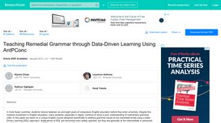 
                            7. (PDF) Teaching Remedial Grammar through Data-Driven Learning ...