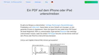 
                            8. PDFs auf dem iPhone und iPad unterschreiben | App um PDF ...