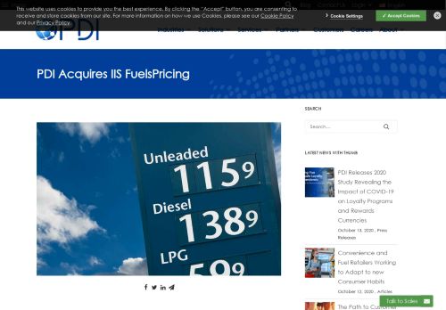 
                            2. PDI Acquires IIS FuelsPricing | PDI - PDI Software