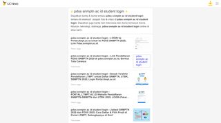 
                            7. pdss snmptn ac id student login - UC News