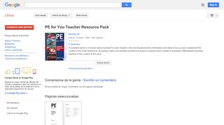 
                            7. PE for You Teacher Resource Pack